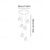 cheap Crystal Chandeliers-Long Chandeliers for High Ceilings,Modern Crystal Balls Pendant Light,Globe Raindrop Drop Lamp,Hanging Flush Mount Lighting Fixtures for Spiral Staircase,Foyer,Entrywa
