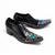 preiswerte Loafer aus hochwertigem Leder-Schwarze Herren-Lederslipper mit Blumenstickerei – hochwertige Schuhe für Hochzeiten und festliche Abendessen
