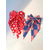 cheap Accessories-Women's Patriotic Polyester Bow Hair Clip, Large Multi-Pattern Flag Print Hair Bow Barrette for USA 250th Anniversary, Independence Day, Casual Wear, Travel and Vacation Styling