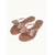 abordables Sandalias deslizantes-Sandalias de playa rosa palo para mujer: sandalias románticas con lazo extragrande y cómoda suela plana, ideales para vacaciones de verano y escapadas a islas tropicales. &amp;ropa informal de resort