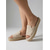 economico Sandali espadrilles-Ciabatte con plateau da donna in stile boho beige all'uncinetto - comodi sandali espadrillas intrecciati con ricami traforati per resort all'aperto e giardini tropicali &amp;vacanze estive