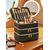 abordables Bolsos de viaje para vacaciones-Organizador de maquillaje de poliéster acolchado para mujer, multicolor, gran capacidad con múltiples compartimentos, ideal para uso diario, vacaciones y viajes.