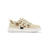 cheap Men-Men's Beige Canvas Sneakers with Patterned Side Panels, Breathable and Stylish, Ideal for Outdoor Resort, Travel and Casual Outings