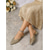 voordelige Moeder van de Bruid/De Bruidegom-Zilveren muiltjes met lage hak voor dames - elegante schoenen voor de moeder van de bruid bij een bruiloft in de stad.