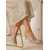 preiswerte Brautmutter/Bräutigammutter-Champagnerfarbene Slingback-Pumps für Damen – elegante Schuhe für die Mutter der Braut bei Hochzeiten in der Stadt