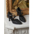economico Anni 1920 &amp; Era Gatsby-scarpe flapper da donna Gatsby anni '20 - eleganti décolleté Mary Jane nere con strass scintillanti e design traforato &amp;cinghie incrociate per balli da sala, feste formali &amp;matrimoni d'epoca