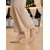 voordelige Moeder van de Bruid/De Bruidegom-Dames pumps met slingback en kittenhak in nude mesh met geweven details, elegante schoenen voor de moeder van de bruid voor een tuinbruiloft, pumps met spitse neus en lage hak voor een ceremonie in de