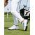 tanie Męskie buty golfowe-Męskie Zabytkowe Sportowy Codzienny Codzienny Na zewnątrz Golf Mikrowłókno Wygodny Sznurowane Czarny i biały Biały / Niebieski Czarny Lato Wiosna Jesień