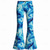 abordables Fondos-Retro Antiguo Boho Años 70 Pantalones Los pantalones de campana Hippie Disco Alta cintura Psicodélico Disfraz Mujer Víspera de Todos los Santos Carnaval Festival de Música Fiesta temática retro Adulto