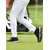 tanie Męskie buty golfowe-Białe i brązowe buty golfowe dla mężczyzn, cholewka ze skóry, lekka amortyzacja, podeszwa antypoślizgowa, idealne na pole golfowe i do aktywności na świeżym powietrzu