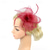 billige Fascinatorer-fascinators Fjær Nett Bryllup Bursdag Elegant Årgang søt stil Med Blomst Tyll Hodeplagg Hodeplagg