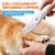 cheap Nail Clippers &amp; Grinders-Wireless Dog Paw Trimmer with Strong Suction Vacuum | Automatic Hair Collection, USB Rechargeable, Low Noise, Suitable for Small and Large Dogs, Cats