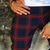 ieftine Imprimare geometrică-Bărbați Geometric Grilă / carouri Pantaloni scurți de sudoare Pantaloni scurți de plajă Pantaloni scurți Terry Talie medie Moda Casual Zilnic Haine de strada Concediu Imprimare 3D Talie elastică cu