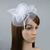 billige Fascinatorer-fascinators Fjær Nett Bryllup Bursdag Elegant Årgang søt stil Med Blomst Tyll Hodeplagg Hodeplagg