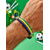 preiswerte Zubehör-Geflochtenes Herrenarmband aus Kunstleder in verschiedenen Farben, inspiriert von der Fußballflagge – ideal für Fußballspiele, Fans, Teamgeist und als lässiges Accessoire am Spieltag.