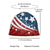 economico Accessori-berretto da donna patriottico boho fascia per capelli &amp;Scaldacollo, leggero, elasticizzato, in poliestere, con stampa multi-motivo USA, copricapo estivo per il giorno dell'indipendenza americana, il 4