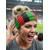 billige Tilbehør-Elastisk polyesterpannebånd for fotballfans i damemodell med flere striper og stretchhårbånd til fotballkamper, lagsupport, hverdagsklær og kampantrekk
