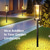 billige Pathway Lights &amp; Lanterns-Solcelledrevne ganglys utendørs, solcelledrevne utendørslys, sterke solcelledrevne hagelys vanntette, automatisk av/på utendørs solcelledrevne lys for hage, landskap, sti, plen, terrasse, gangvei