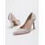 preiswerte Brautmutter/Bräutigammutter-Elegante, weiße, mit Kristallen besetzte Stiletto-Pumps für Damen, perfekt für die Mutter der Braut bei einer Hochzeit in der Stadt, sowie funkelnde, spitze Abendschuhe. &amp;formelle Anlässe