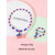 abordables Accesorios-Conjunto de collar y pulsera patrióticos de acrílico para mujer, joyería de cuentas rojas, blancas y azules de varios estilos para la celebración del 250 aniversario de Estados Unidos, el Día de la Independencia y para uso diario informal.