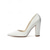 abordables Mère de la Mariée/Marié-Escarpins bleu marine à talons carrés pour femme, chaussures élégantes pour la mère de la mariée lors d'un mariage en ville, chaussures confortables à bout pointu et talon mi-haut pour les événements