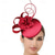 economico Fascinatori-Fascinator Poliestere Matrimonio Elegante Vintage Carino Con Fiore Copricapo Copricapo