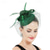 billige Fascinatorer-fascinators Tøy Bryllup Bursdag Elegant Årgang søt stil Med Fjær Blomster Hodeplagg Hodeplagg