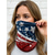 economico Accessori-berretto da donna patriottico boho fascia per capelli &amp;Scaldacollo, leggero, elasticizzato, in poliestere, con stampa multi-motivo USA, copricapo estivo per il giorno dell'indipendenza americana, il 4