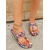 billige Damesko-Patriotiske flip-flops til dame i USA til 250-årsjubileum - string-sandaler med stjerne- og stripemønster og gullspenne til uavhengighetsdagen i 2026 og strandferier &amp;sommerparader