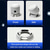abordables lumières de projecteur de galaxie d'étoile-Projecteur LED rotatif dynamique, veilleuse océanique rechargeable USB, rotation à 360°, avec motifs dynamiques flocons de neige, océan et Noël, pour chambre, salle de bain ou couloir.