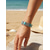 preiswerte Urlaubszubehör-Türkisfarbenes Damenarmband im Bohème-Stil aus einer Legierung, mehrfarbig, ideal für Alltag, Urlaub und Reisen