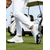 tanie Męskie buty golfowe-Męskie Zabytkowe Sportowy Codzienny Codzienny Na zewnątrz Golf Mikrowłókno Wygodny Sznurowane Czarny i biały Biały / Niebieski Czarny Lato Wiosna Jesień