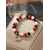 voordelige Accessoires-Patriottische bedelarmband voor dames van legering en acryl, elastische kralenarmband met verschillende hangers, perfect voor de viering van 250 jaar Amerika, Onafhankelijkheidsdag en dagelijks gebruik.