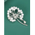 abordables Mariage ACC-Broche pissenlit pour femme en alliage de perles, coloris or et argent, élégante et raffinée, idéale pour les mariages, les fêtes et le bureau.