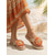 baratos Chinelos de slide-Sandálias de praia femininas vibrantes em laranja com girassóis - chinelos românticos de palha trançada com detalhes florais, em estilo boêmio, perfeitos para férias de verão e escapadas para ilhas