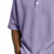 baratos Polo Clássico Masculino-Homens Camisas Polo Waffle Textura Casual O negócio Aberto para a Lateral Manga Curta Moda Básico Côr Sólida Botões Puro Primavera Verão Azul Verde Escuro Branco Vermelho Azul Marinha Roxo Camisas