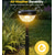 halpa Pathway Lights &amp; Lanterns-1 pakkaus kirkkaita aurinkokennolla toimivia polkuvalaisimia, RGB-väriä vaihtavia + lämpimän valkoisia LED-aurinkokennovaloja ulkokäyttöön, IP67-vedenpitäviä aurinkokennolla toimivia polkuvalaisimia, aurinkoenergialla toimivia puutarhavalaisimia kävelytie