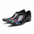 preiswerte Loafer aus hochwertigem Leder-Schwarze Herren-Lederslipper mit Blumenstickerei – hochwertige Schuhe für Hochzeiten und festliche Abendessen