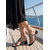 cheap Slide Sandals-Women's Chic Black Shimmer Thong Sandals - Comfortable Low Block Heel Slide Sandals with Ring Detail for Cruise Ship Dinners, Yacht Parties &amp; Summer Evening Galas