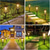 billige Pathway Lights &amp; Lanterns-Solcelledrevne ganglys utendørs, solcelledrevne utendørslys, sterke solcelledrevne hagelys vanntette, automatisk av/på utendørs solcelledrevne lys for hage, landskap, sti, plen, terrasse, gangvei