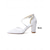 preiswerte Braut-Champagnerfarbene Brautpumps für Damen – elegante, bestickte Hochzeitsschuhe mit Blockabsatz für Gartenhochzeiten