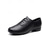 abordables Chaussures de danse-Chaussures de danse de salon noires pour hommes - talon bas, à lacets, pour la pratique professionnelle des danses latines, de la salsa et du tango &amp;chaussures de performance