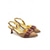 baratos Mãe da Noiva/Namorado-Conjunto feminino de sapato de salto alto e bolsa combinando em cetim roxo - elegante kit slingback, perfeito para mães que vão a casamentos na cidade.