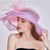 olcso Fascinatorok és kalapok-Derby Kalapok Templomi kalap Kentucky Derby Hat Úri hölgy Nemesasszony Jelmez Női Derby Ascot nyaksál Lóverseny Fesztivál Felnőttek Kalap Tavaszi nyár
