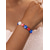 billiga Tillbehör-Patriotiska halsband med hartspärlor för kvinnor, set med armband för amerikanska 250-årsjubileum, självständighetsdagen, vardagskläder och smycken för resor och semester