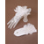 cheap Wedding Accessories-Women's Bridal Gloves, Polyester Material, Multi-Color, Petal Flower Design with Rhinestone Accent, Elegant Lace Gloves Perfect for Weddings, Parties and Special Events