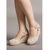 olcso Espadrille szandál-női elegáns barackszínű espadrille ékszandál - lélegző, virágos, csipkehálós, állítható bokapánttal, hajóutakhoz, luxusjachtokhoz &amp;nyári üdülőhelyi rendezvények