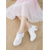 abordables Zapatillas de baile-Zapatillas de baile jazz blancas para mujer - ligeras para niños &amp;Los adolescentes practican zapatos para hip-hop y jazz. &amp;baile callejero