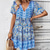 cheap Dresses-Bohemian Retro Vintage Boho Dress Short Sleeves Bohemian Fancy Dress Women's Masquerade Music Festival Retro Theme Party Adults' Dress Summer