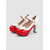 abordables Retro de los años 50-Zapatos de tacón Mary Jane clásicos de los años 50 para mujer: elegantes zapatos de salón con lazo blanco y negro y tacón de bloque para fiestas de té retro, trabajo de oficina, etc. &amp;eventos formales